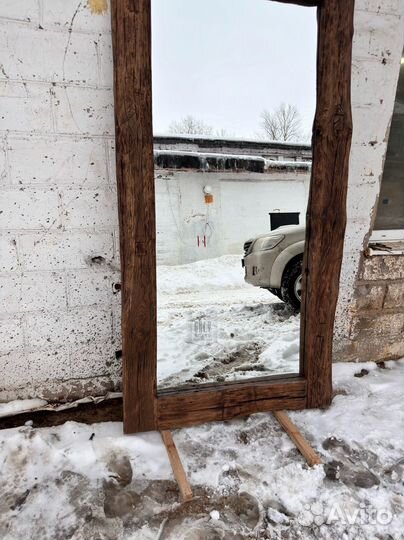 Напольное зеркало лофт