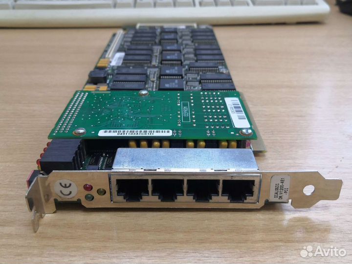 Продам сетевую карту Dialogic DM/V1200-4E1-PCI