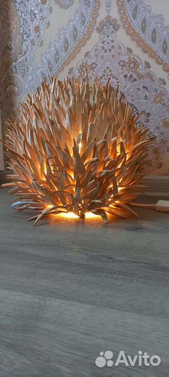 Ночник из бамбука