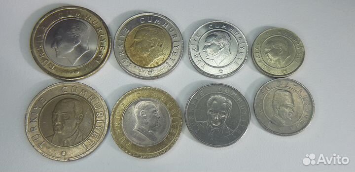 Монеты Турции