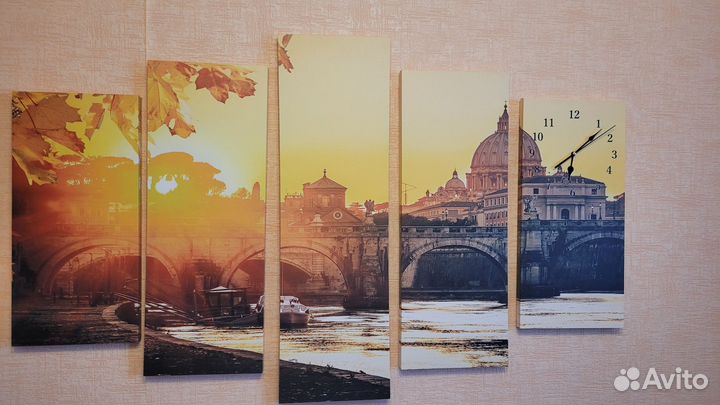 Интерьерная картина 5 частей