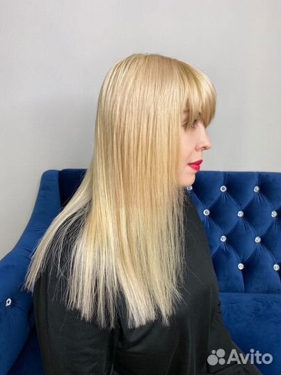 Наращивание волос на дому