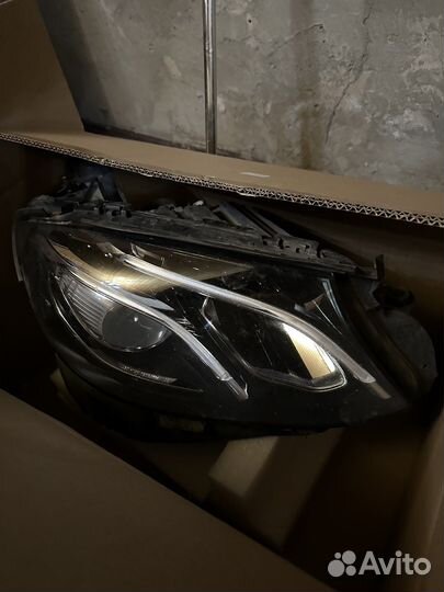 Фары на mercedec w213