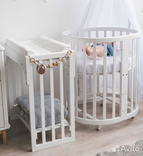 Манеж-кроватка детская