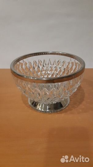Вазы из хрусталя СССР