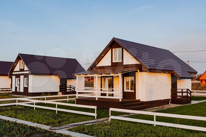 Коттедж 90 м² на участке 6 сот.