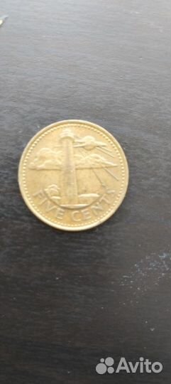 5 центов Барбадос