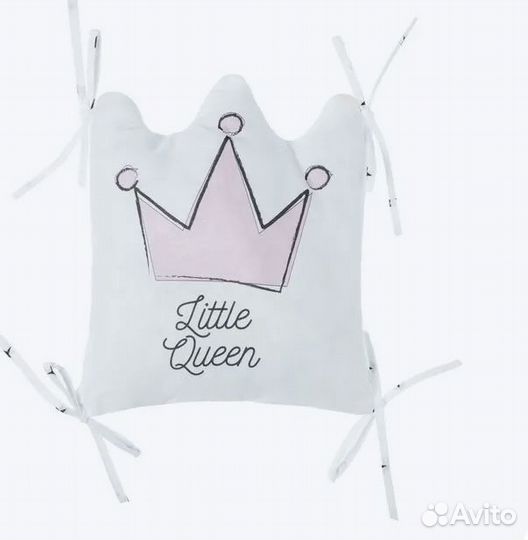 Бортики б/у в детскую кроватку для девочки