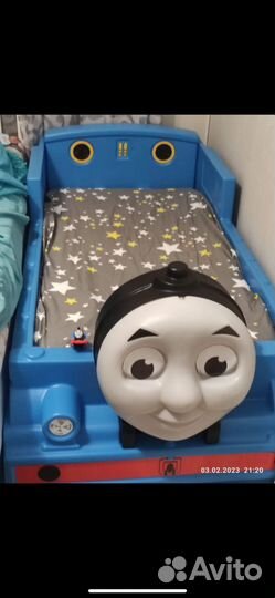 Детская кровать Step 2 паровозик Tomas