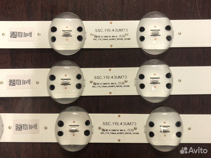 Запчасти от тв LG 43UM7450PLA