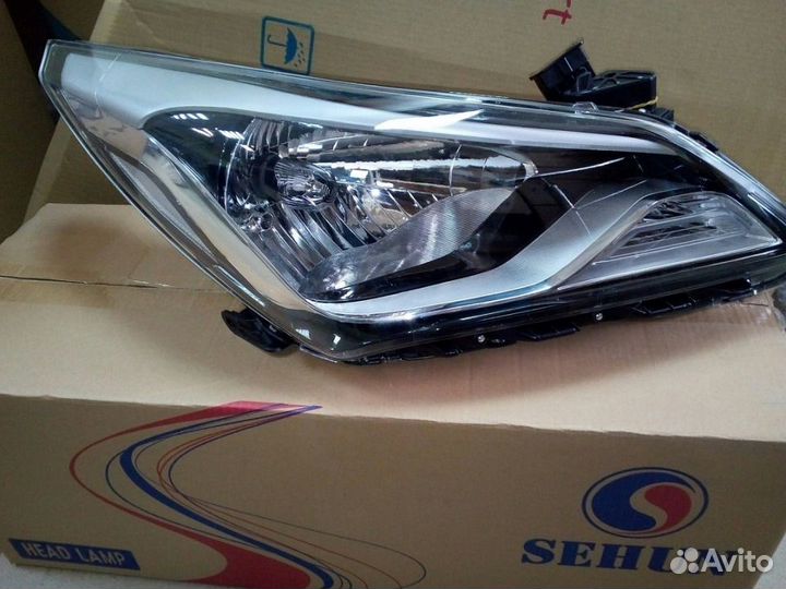 Качественные фары на Хендай Солярис Рестайлинг