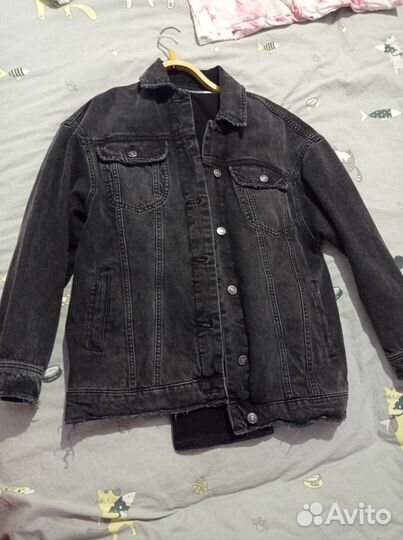 Джинсовка zara мужская46-48