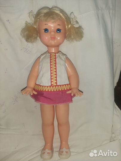 Кукла паричковая СССР