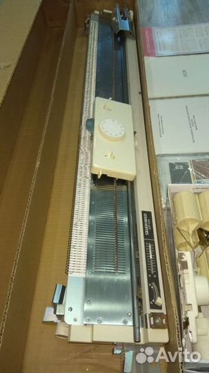 Вязальная машина silver reed sk 280 двухфантурная