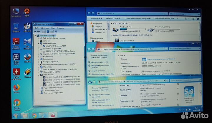 Ноутбук dell Latitude E5430 i5/6GB/320GB