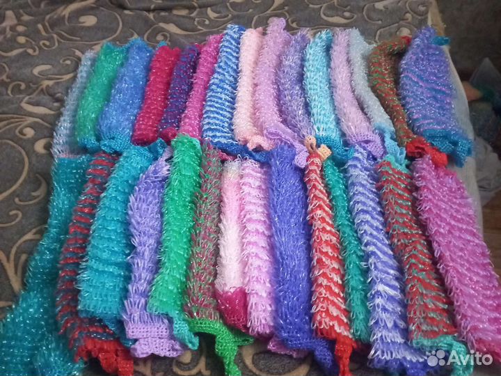 Мочалка ручной работы