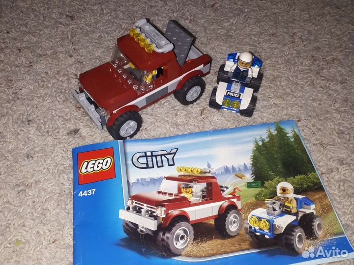 Lego City 4437,4441,60017,4202,42044,4641,4439