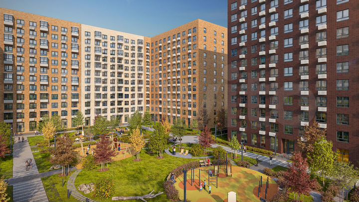 2-к. квартира, 57,7 м², 4/12 эт.