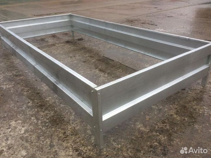 Грядка темно-зеленая 1м х 4м х 22см