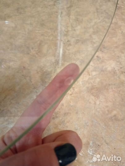 Стеклянный журнальный столик бу