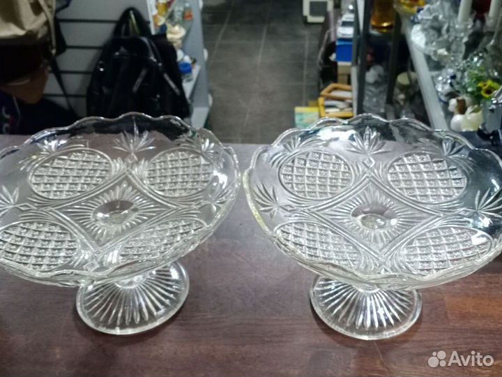 Ваза на ножке ранние Советы