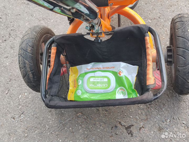 Детская коляска велосипед