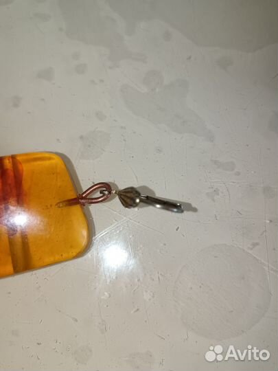 Серьги из янтаря