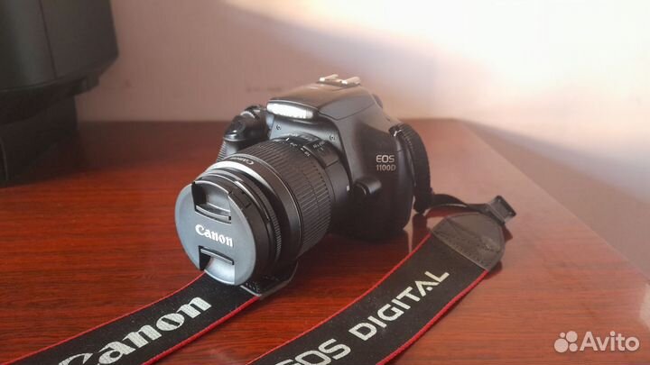 Зеркальный фотоаппарат canon eos 1100d