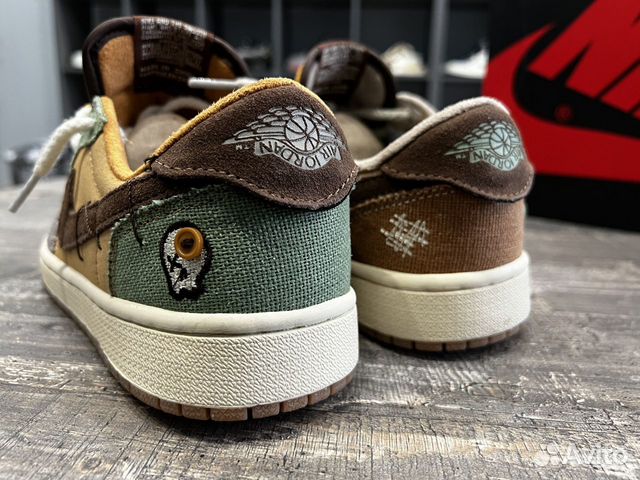 Кеды Nike Air Jordan 1 low Voodoo