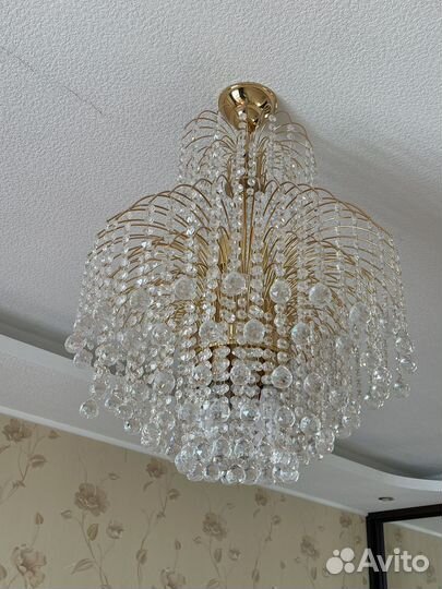 Люстра хрустальная
