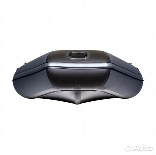 Лодка пвх Аква 2800 Слань-книжка киль графит\черны