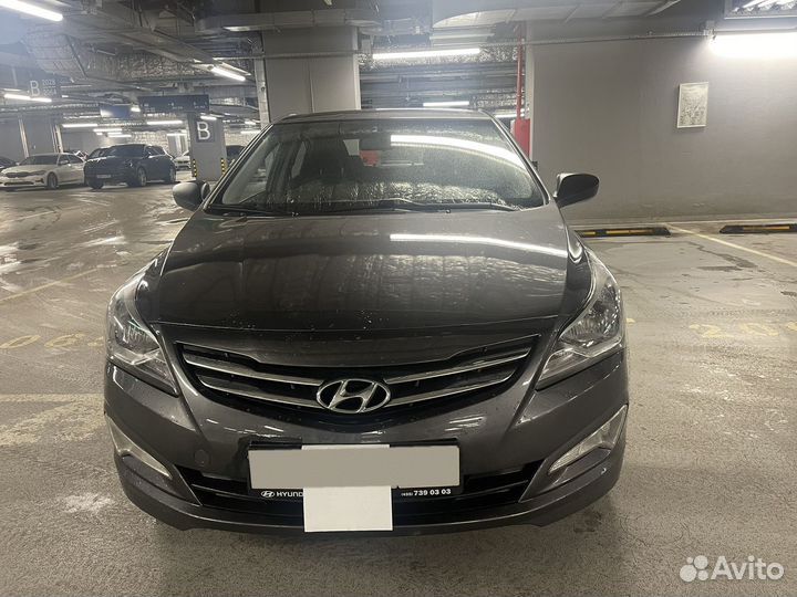 Hyundai Solaris 1.4 AT, 2015, 78 000 км