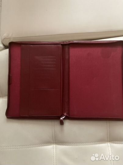 Папка кожаная