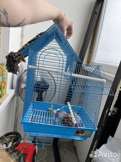 Клетка для попугая 35х28