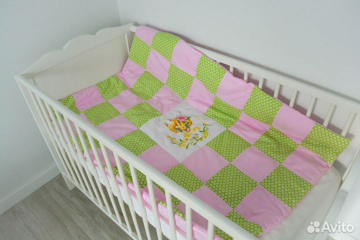 Детское лоскутное одеяло