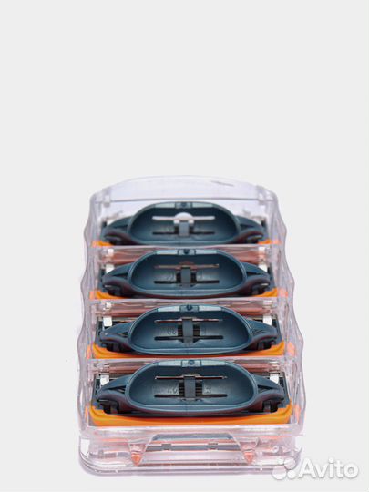 Кассеты для бритья Gillette fusion (4штуки)