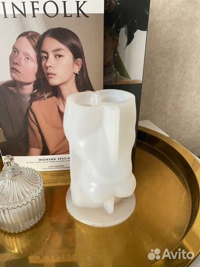 Молд силиконовый для свечей