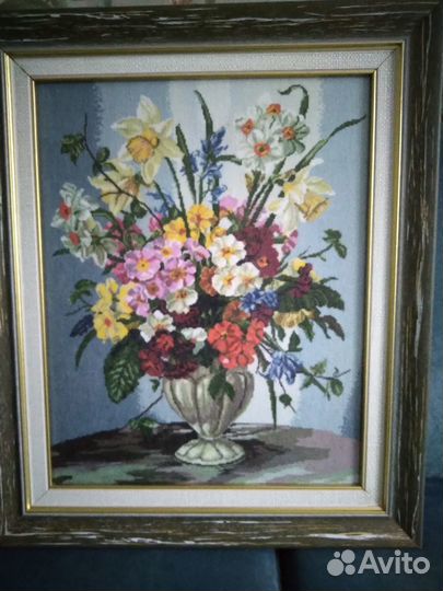 Вышитые картины крестиком.готовые работы