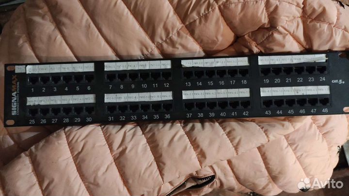 Патч панель 48 портов