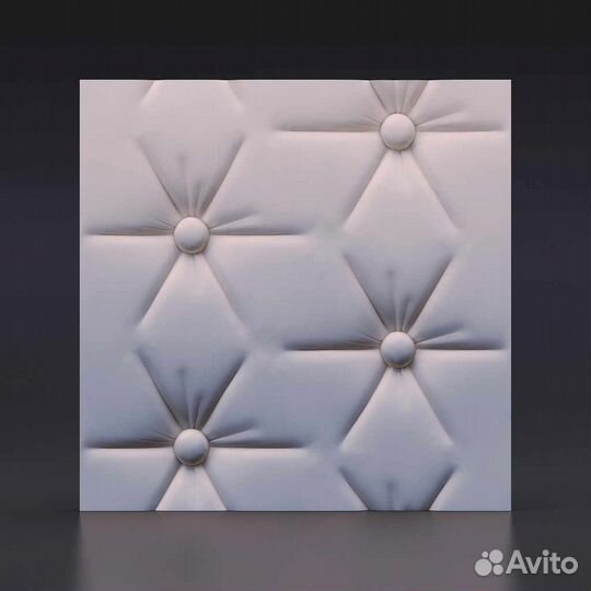 Гипсовая 3D панель 