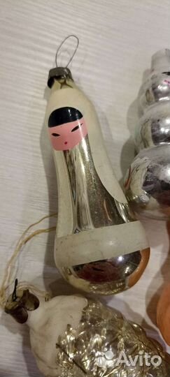 Елочные игрушки СССР