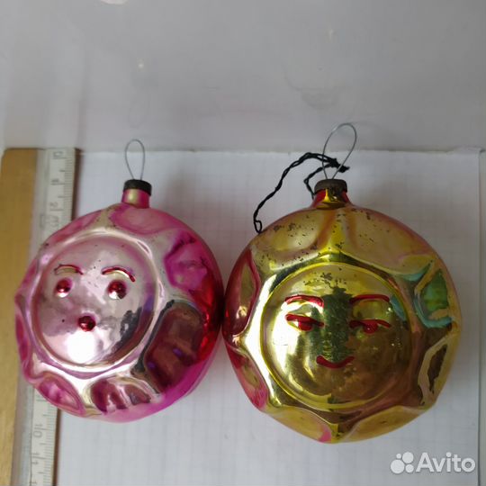 Елочные игрушки СССР