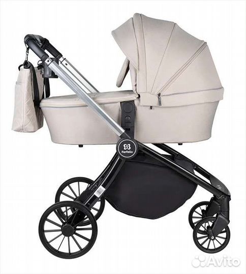 Коляска модульная 3в1 Farfello Baby Shell 2023 new