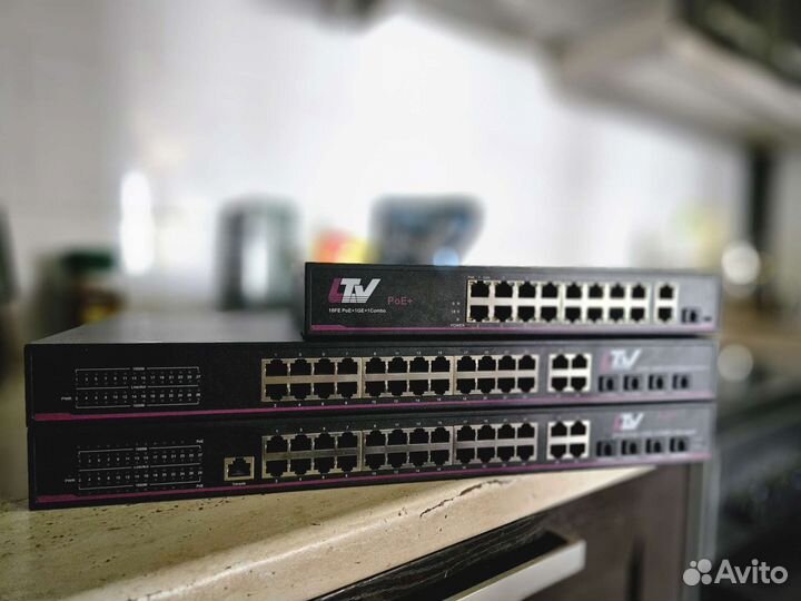 Коммутаторы LTV c PoE