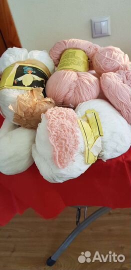 Лавсановая пряжа Мелан. СССР. 1970 г