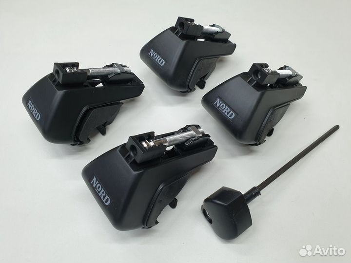 Опоры багажника на высокие рейлинги