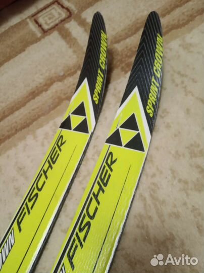 Детские лыжи Fischer RCS sprint crown с ботинками