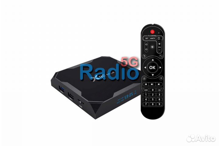 Смарт тв приставка X96 MAX Android SmartTvBox 4/64