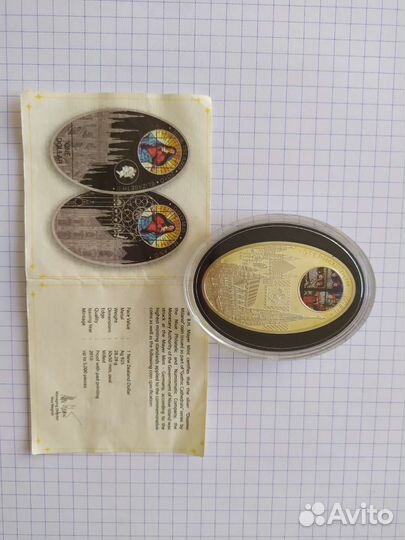 Монета Собор Дуомо и Штефансдом