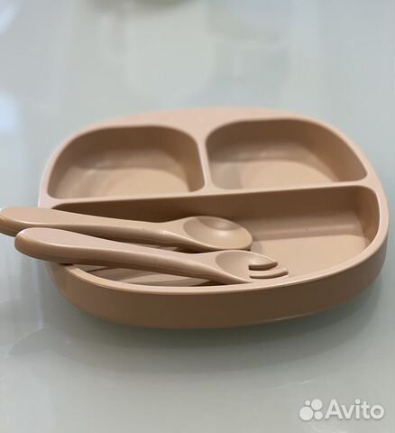 Тарелка секционная на присоске. Прикорм